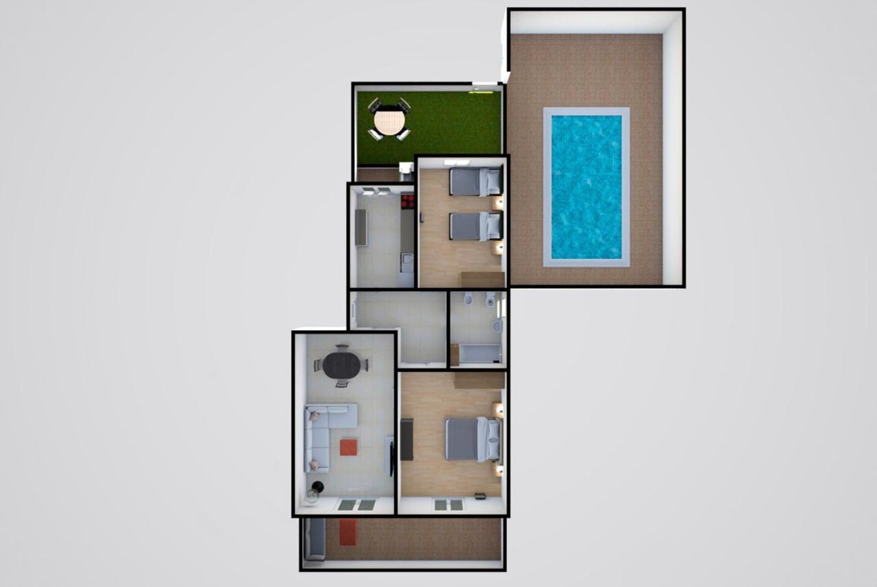 Marta Apartment - Balcony, Patio, Pool Ferrel  Εξωτερικό φωτογραφία